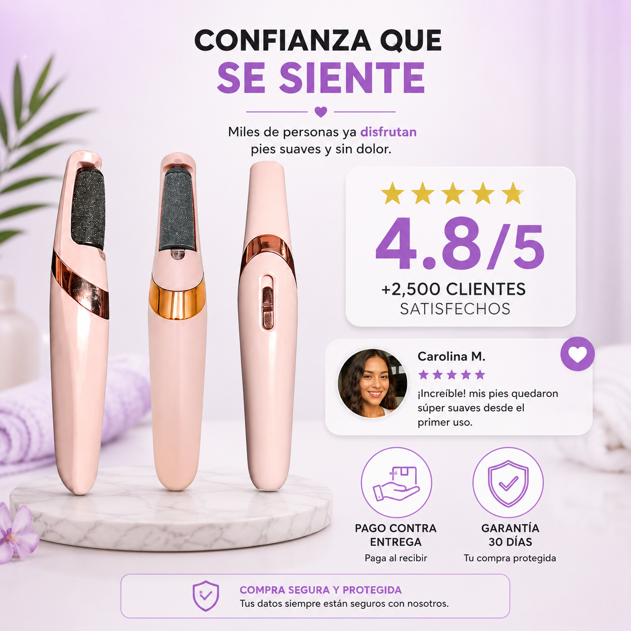 PIES DE SEDA